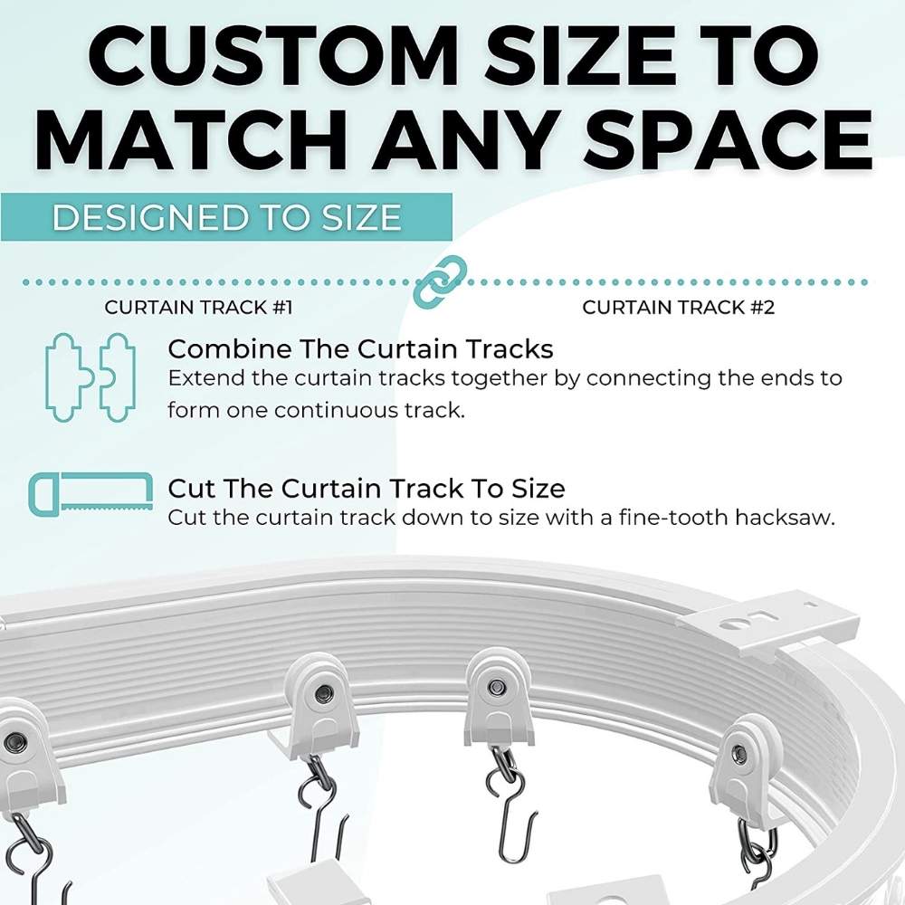 Ceiling Curtain Track: image 3